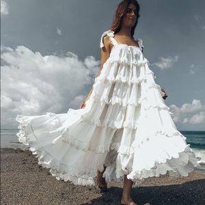 innika choo frill dress